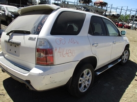 2005 ACURA MDX TOURING WHITE 3.5L AT 4WD A16430